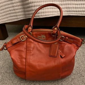 Coach Brand Burnt Orange Handbag